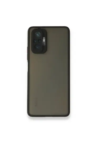  942 Xiaomi Redmi Note 10 Pro Kılıf Montreal Silikon Kapak - Ürün Rengi : Gri