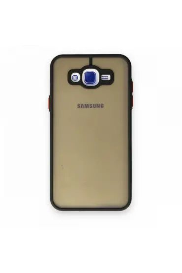  942 Samsung Galaxy J7 Kılıf Montreal Silikon Kapak - Ürün Rengi : Siyah