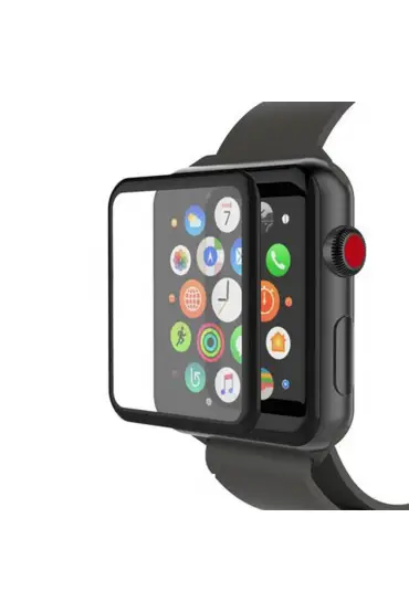  942 Apple Watch 42mm Polymer Nano Ekran Koruyucu - Ürün Rengi : Şeffaf