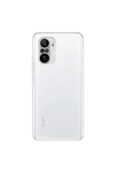  942 Xiaomi Redmi K40 Pro Kılıf Deluxe 2mm  Silikon - Ürün Rengi : Şeffaf