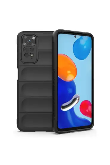  942 Xiaomi Redmi Note 11 Kılıf Optimum Silikon - Ürün Rengi : Kırmızı