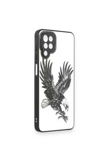  942 Samsung Galaxy A12 Kılıf Mirror Desenli Kapak - Ürün Rengi : Mirror - 4