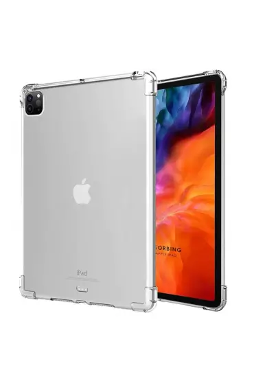  942 İpad Pro 11 (2018) Kılıf Anti  Tablet Silikon - Ürün Rengi : Şeffaf