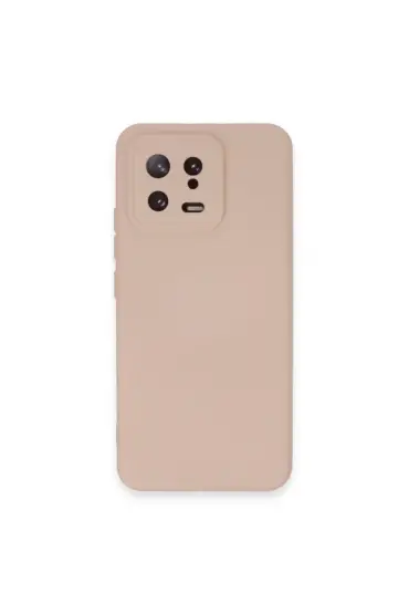  942 Xiaomi Mi 13 Kılıf Nano İçi Kadife  Silikon - Ürün Rengi : Turuncu