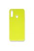  942 Samsung Galaxy A20s Kılıf Nano İçi Kadife  Silikon - Ürün Rengi : Turuncu