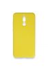  942 Huawei Mate 10 Lite Kılıf Nano İçi Kadife  Silikon - Ürün Rengi : Sarı