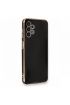  942 Samsung Galaxy A13 4g Kılıf Volet Silikon - Ürün Rengi : Siyah