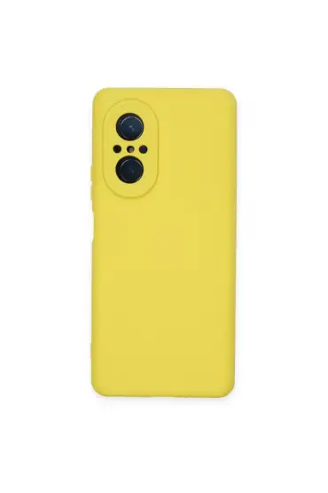  942 Huawei Nova 9 Se Kılıf Nano İçi Kadife  Silikon - Ürün Rengi : Pudra