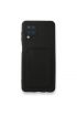  942 Samsung Galaxy M12 Kılıf Kelvin Kartvizitli Silikon - Ürün Rengi : Siyah