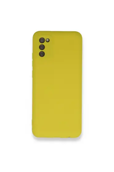  942 Samsung Galaxy A03s Kılıf Nano İçi Kadife  Silikon - Ürün Rengi : Koyu Yeşil
