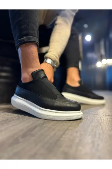  941  Sneakers Ayakkabı  Siyah (Beyaz Taban)