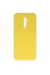  942 Oppo Reno 2z Kılıf Nano İçi Kadife  Silikon - Ürün Rengi : Sarı
