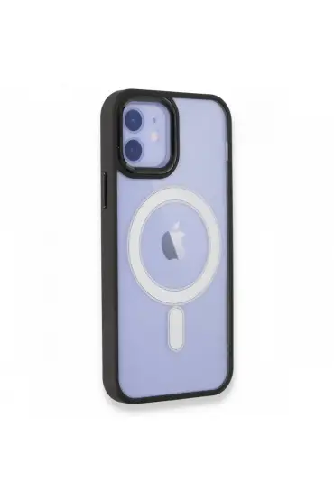  942 İphone 11 Kılıf Room Magneticsafe Silikon - Ürün Rengi : Siyah