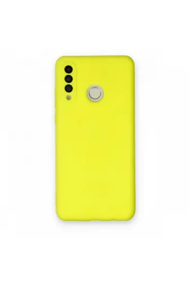  942 Huawei P30 Lite Kılıf Nano İçi Kadife  Silikon - Ürün Rengi : Pudra