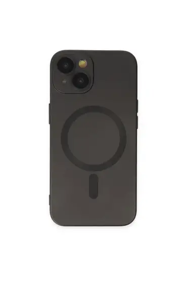  942 İphone 14 Plus Kılıf Moshi Lens Magneticsafe Silikon - Ürün Rengi : Siyah