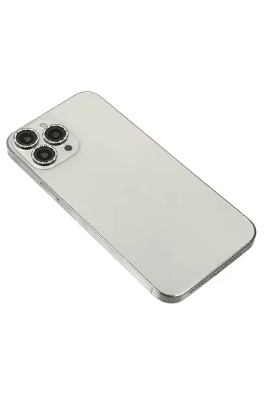  942 İphone 14 Pro Diamond Kamera Lens - Ürün Rengi : Yeşil