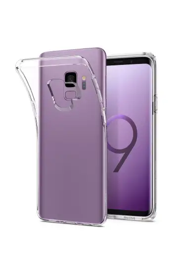  942 Samsung Galaxy S9 Kılıf Lüx  Silikon - Ürün Rengi : Şeffaf