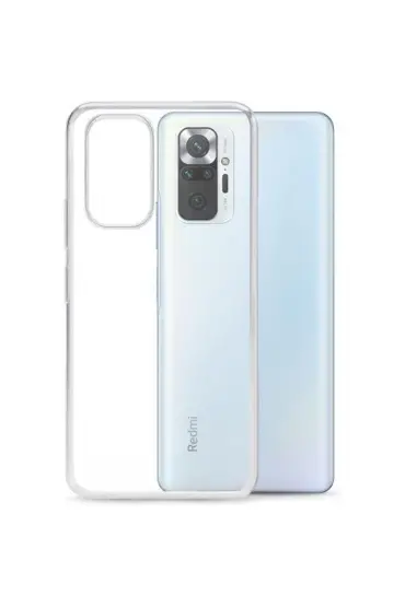  942 Xiaomi Redmi Note 10 Kılıf Lüx  Silikon - Ürün Rengi : Şeffaf