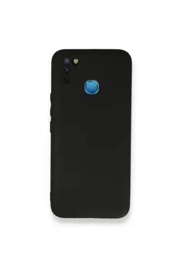  942 İnfinix Smart 5 Kılıf First Silikon - Ürün Rengi : Siyah