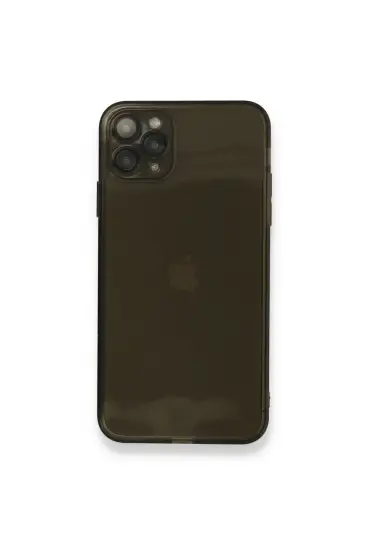  942 İphone 11 Pro Max Kılıf Fly Lens Silikon - Ürün Rengi : Siyah