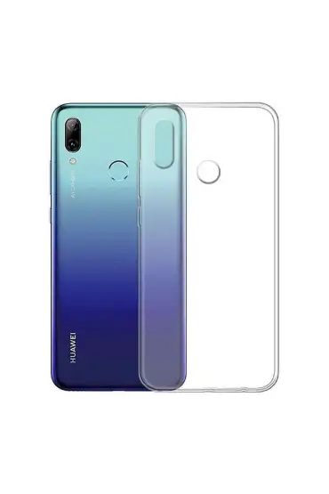  942 Huawei P Smart 2019 Kılıf Lüx  Silikon - Ürün Rengi : Şeffaf