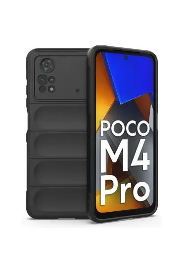  942 Xiaomi Poco M4 Pro 4g Kılıf Optimum Silikon - Ürün Rengi : Kırmızı