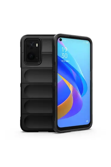  942 Realme 9i 4g Kılıf Optimum Silikon - Ürün Rengi : Siyah