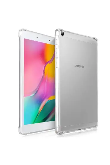  942 Samsung Galaxy T290 Tab A 8 Kılıf Anti  Tablet Silikon - Ürün Rengi : Şeffaf