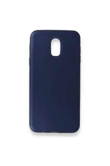  942 Samsung Galaxy C8 Kılıf First Silikon - Ürün Rengi : Mavi