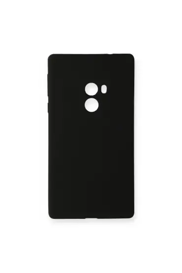  942 Xiaomi Mi Mix Kılıf First Silikon - Ürün Rengi : Siyah