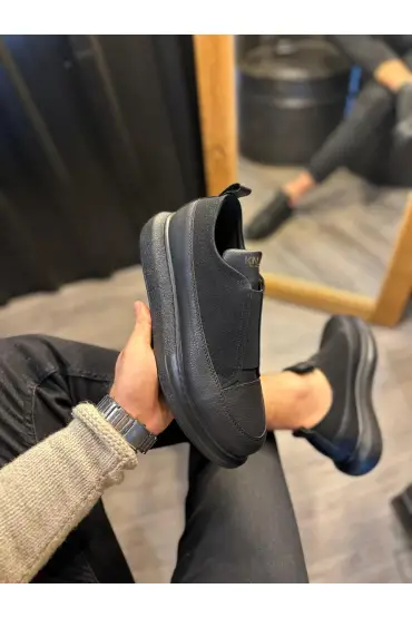  941  Sneakers Ayakkabı  Siyah (Siyah Taban)