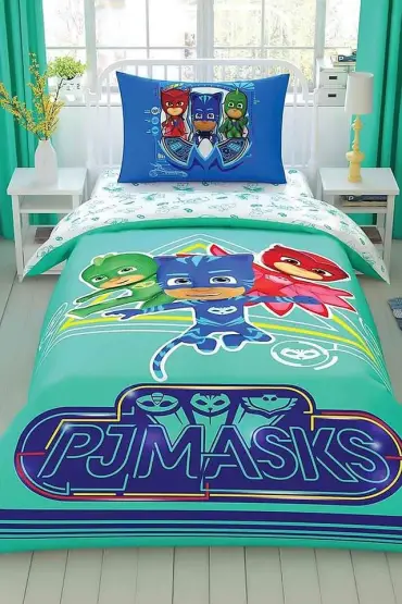 PJ Mask Move Tek Kişilik Nevresim Takımı