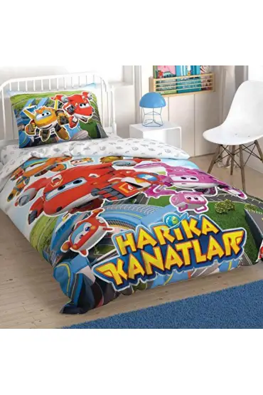 Harika Kanatlar Super Tek Kişilik Nevresim Takımı