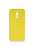  942 Huawei Mate 10 Lite Kılıf Nano İçi Kadife  Silikon - Ürün Rengi : Sarı