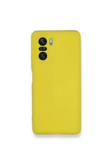  942 Xiaomi Poco F3 Kılıf Nano İçi Kadife  Silikon - Ürün Rengi : Koyu Yeşil