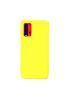  942 Xiaomi Redmi 9t Kılıf Nano İçi Kadife  Silikon - Ürün Rengi : Sarı