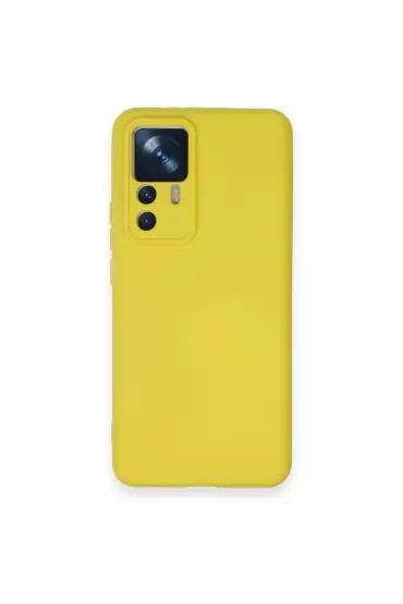  942 Xiaomi Mi 12t Pro Kılıf Nano İçi Kadife  Silikon - Ürün Rengi : Lila
