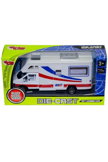  193 XFD889-311 Kutulu Çek Bırak Die-Cast Karavan - Vardem Oyuncak