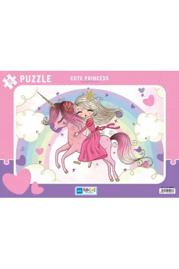 Blue Focus Cute Princess (Sevimli Prenses) - Puzzle 30 Parça