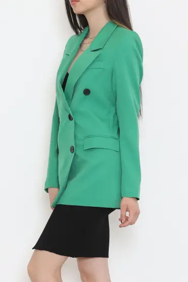 Blazer Ceket Yeşil - 80027.683.