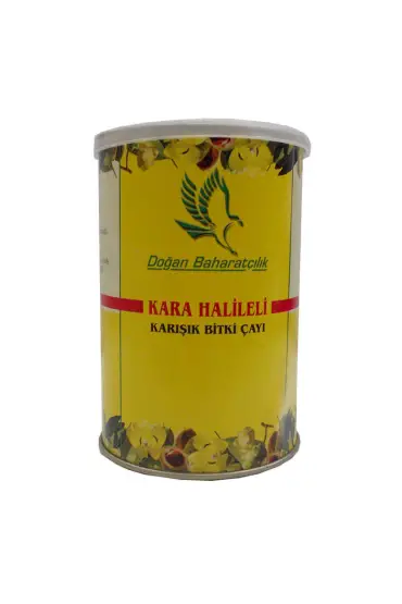  214 Kara Halileli Karışık Bitkisel Çay 100Gr Teneke Kutu