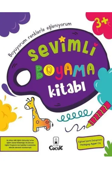 Sevimli Boyama Kitabı 3+ Yaş