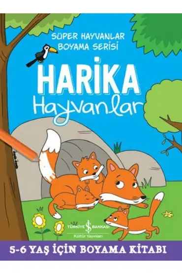 Harika Hayvanlar - Süper Hayvanlar Boyama Serisi