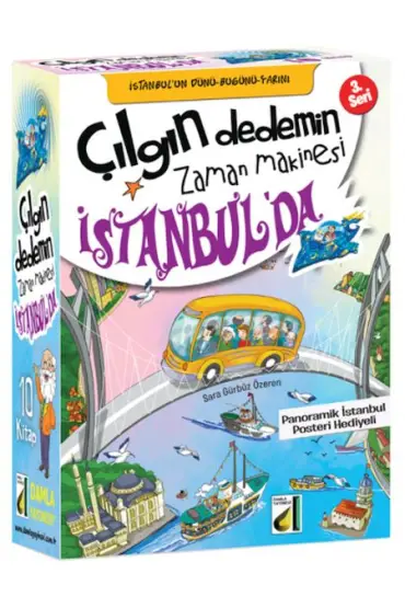 Çılgın Dedemin Zaman Makinesi İstanbulda (10 Kitap Takım)