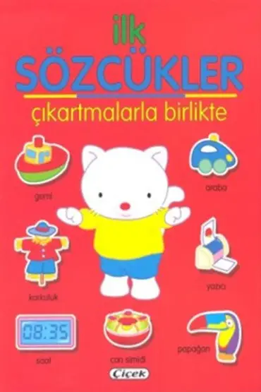 İlk Sözcükler - Çıkartmalarla Birlikte Kırmızı