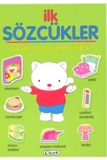 İlk Sözcükler - Çıkartmalarla Birlikte Yeşil