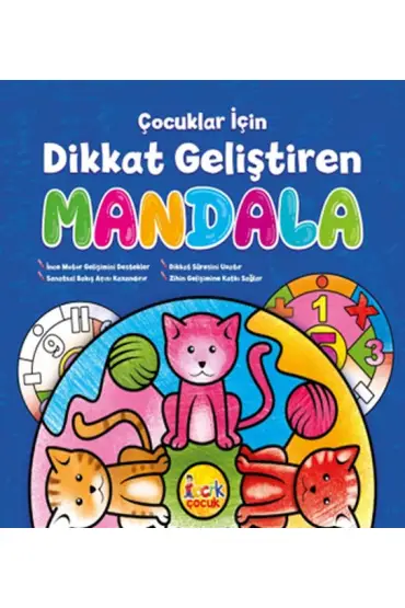 Çocuklar İçin Dikkat Geliştiren Mandala