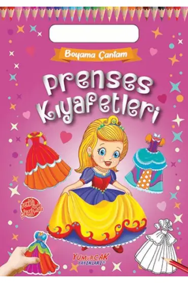 Boyama Çantam - Prenses Kıyafetleri