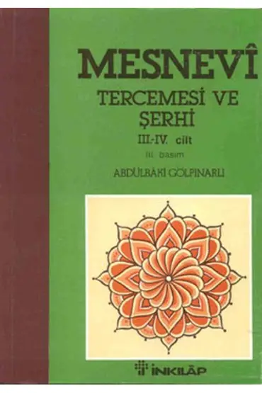 Mesnevi Tercümesi 3-4