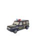  505 Uzaktan Kumandalı Mercedes Polis Jeep 1:20 Ölçek 18 Cm Siyah - 13578-887